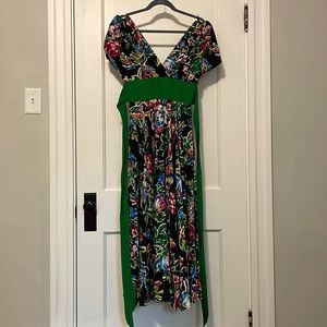 Trashy Diva Retro Floral Long Obi 100% Silk